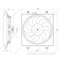 Ventilador de resfriamento de radiador de novos produtos para VW GOLF